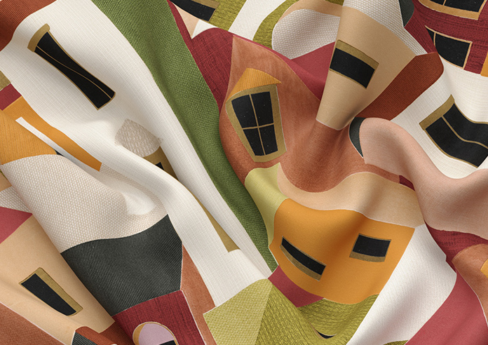 Santiago, Rumba - Made to Measure Curtain - Image 4